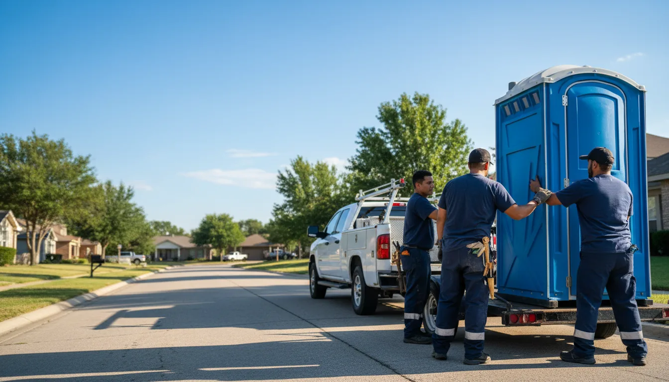 Portable Toilet Rental in Garden City, TX near me